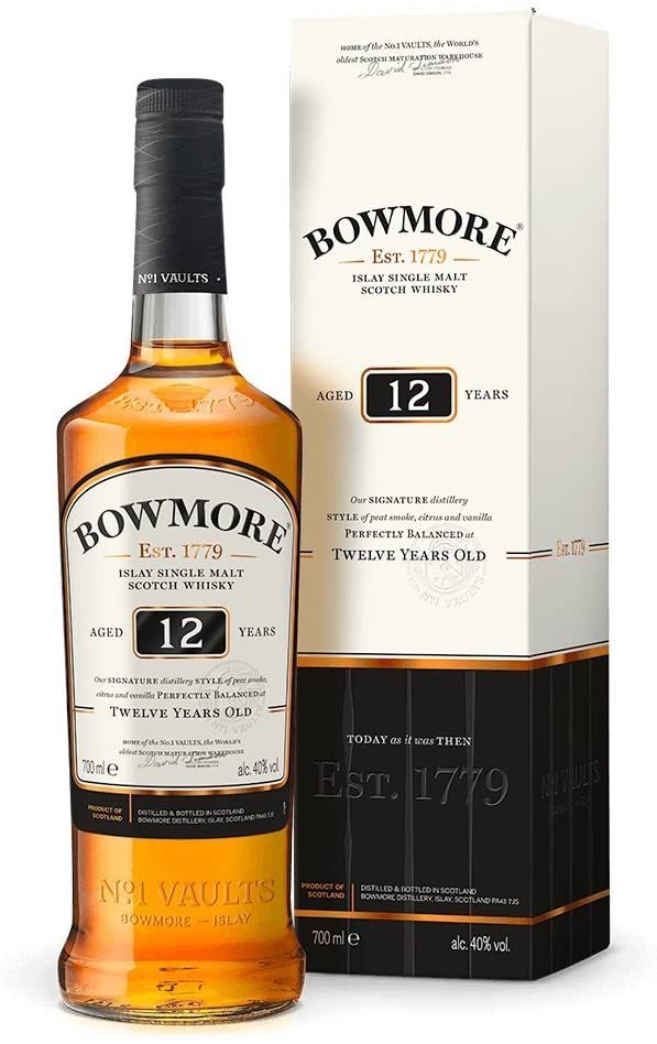 BOWMORE 12 Jahre (0,7 L) 40% Vol.