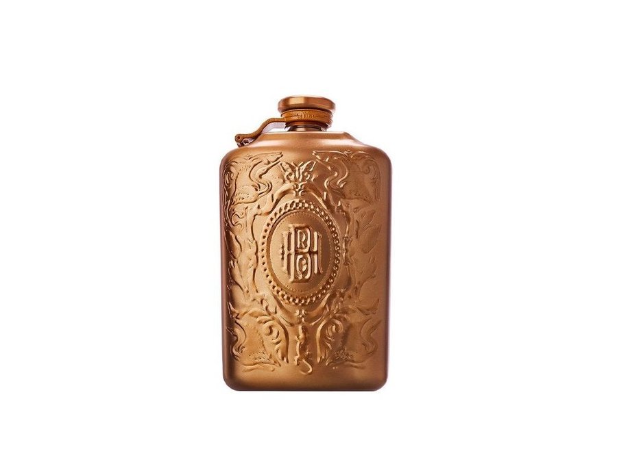 Don Papa Baroko mit Flachmann ( Hip Flask ) Geschenkpackung 2022 0,7L 40%Vol