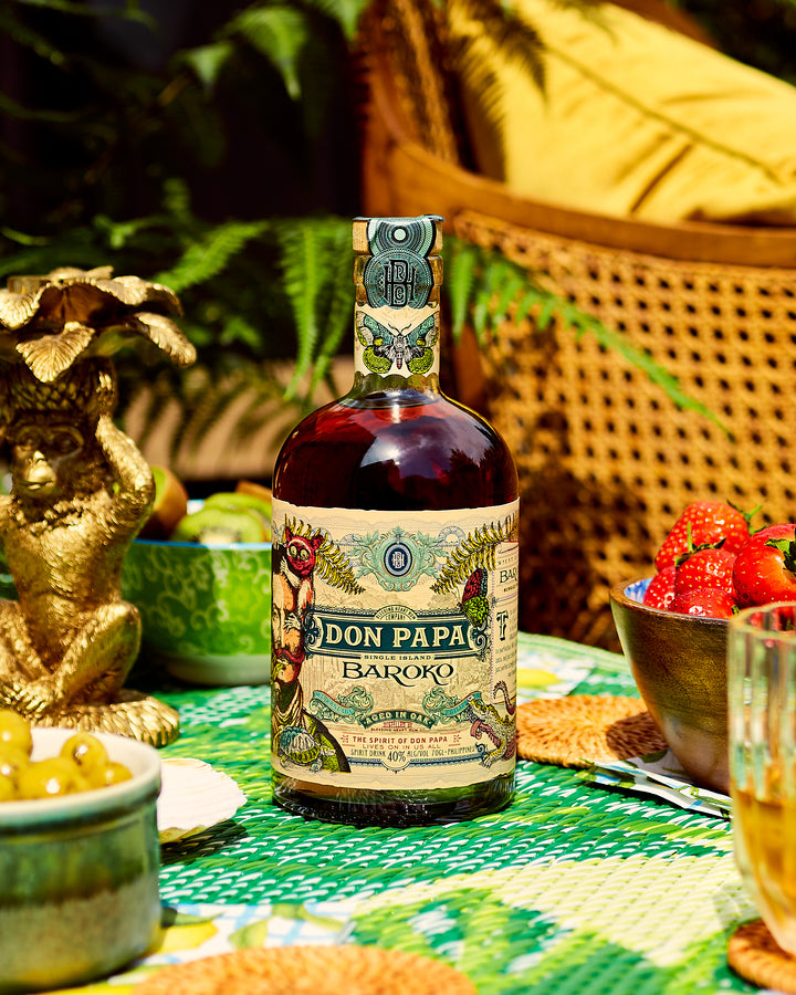 Don Papa Baroko 0,7L 40% Vol. in der neuen "End of the Year" Tube