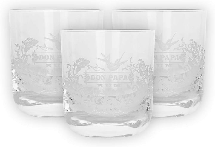 Don Papa Glas Set, 3 Stück (1er Pack)