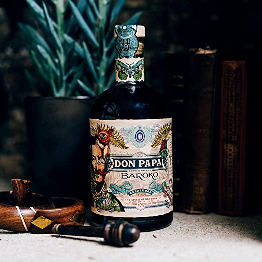 Don Papa Baroko 0,7L 40% Vol. in der neuen "End of the Year" Tube