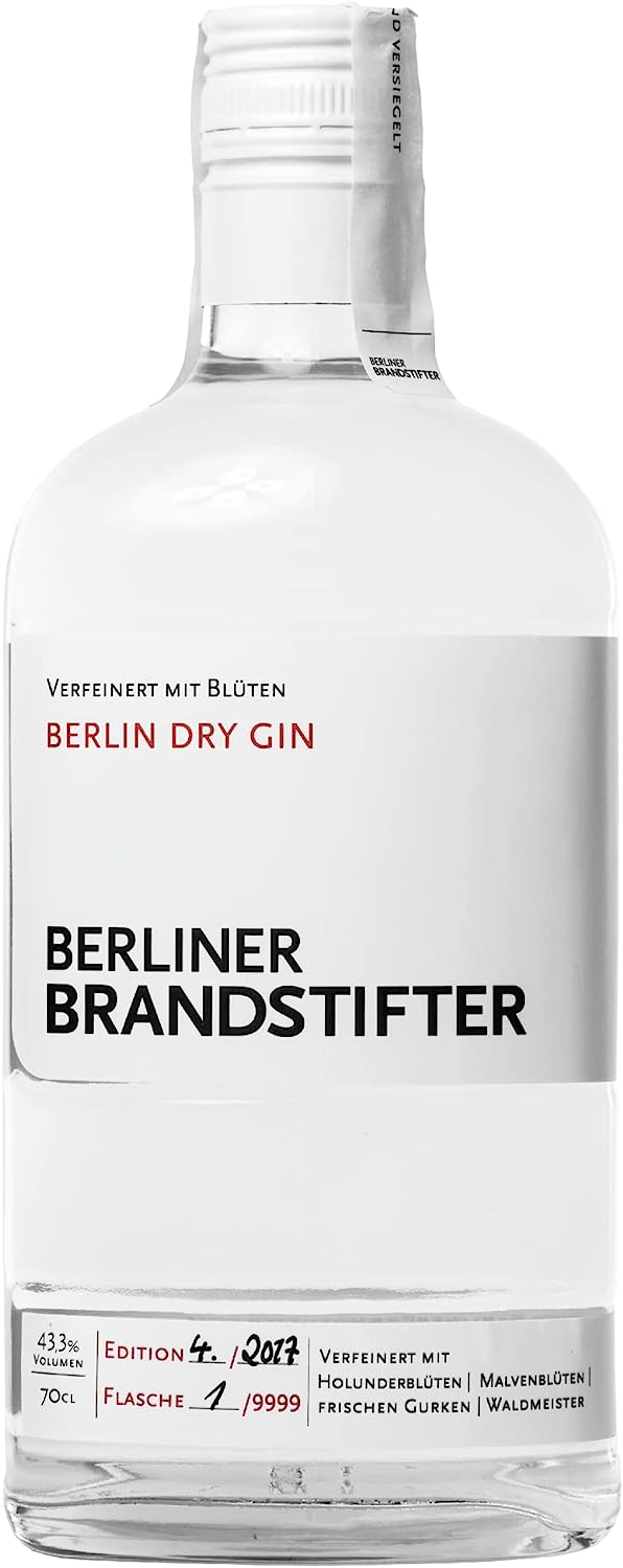 Berliner Brandstifter Dry Gin, 0,7L