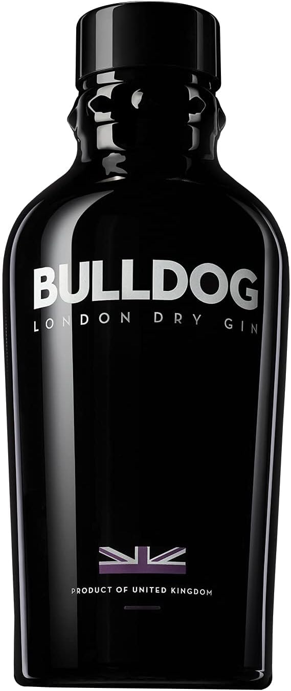 Bulldog Gin London Dry Gin aus 12 Botanicals aus 8 verschiedenen Ländern (1 x 0.7 l)