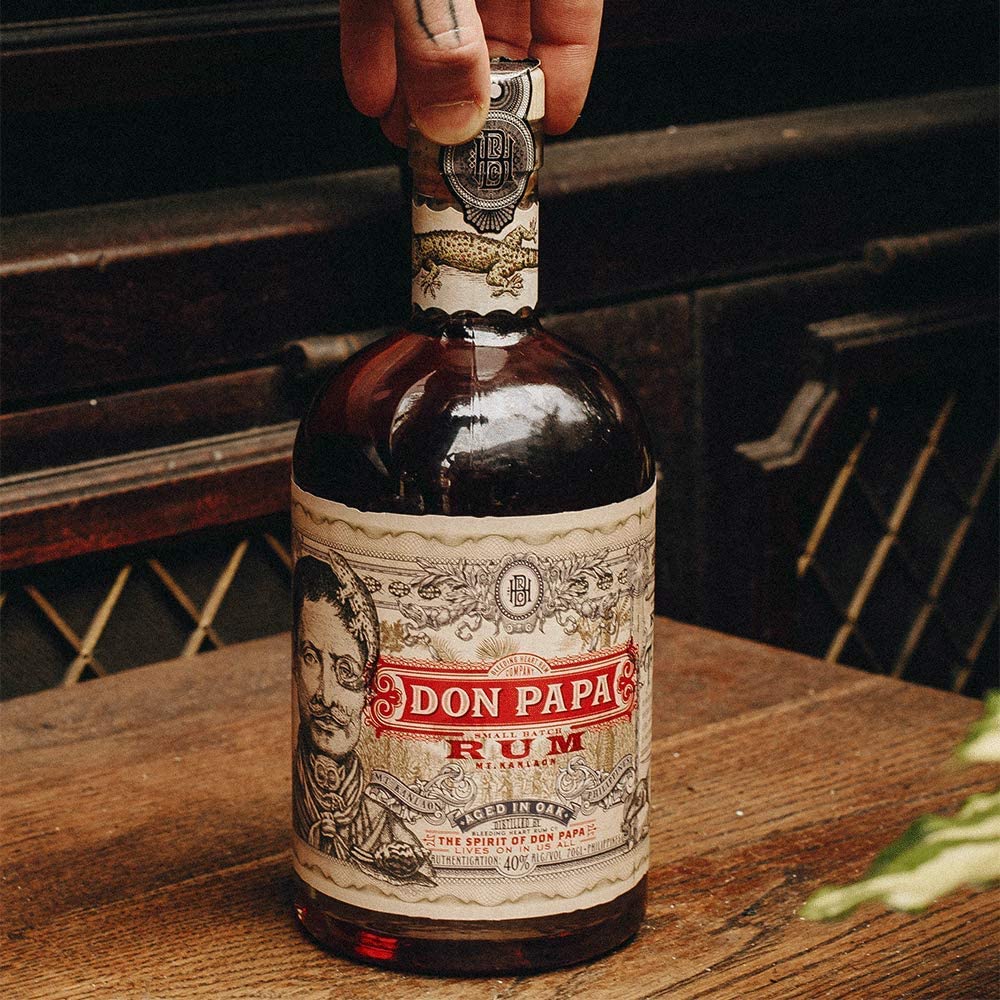 Don Papa Small Batch 0,7L + Don Papa Small Batch Zartbitterschokolade mit 70% Rum im Set