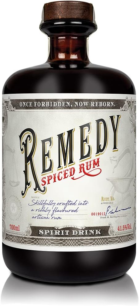 Remedy Spiced Rum | Gold Meiningers International Spirits Awards 41,5 % | 1 x 0,7L