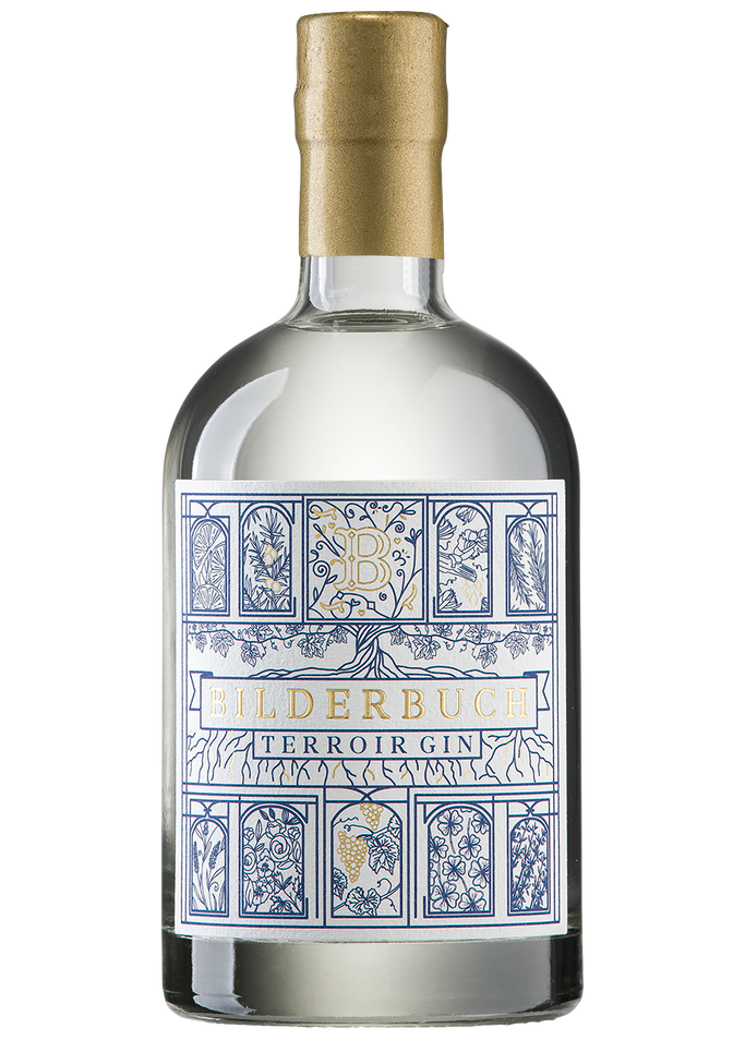 Bilderbuch Terroir Gin | Handcraftet Premium Gin von der Saar | Small Batch Gin | 42% | 0,5L