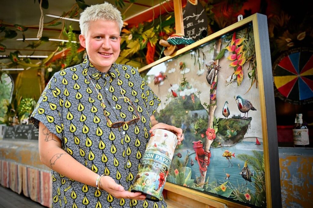 Don Papa Baroko Single Island + Art 2022 CZ Eliška Edition Geschenktube 0,7l 40%