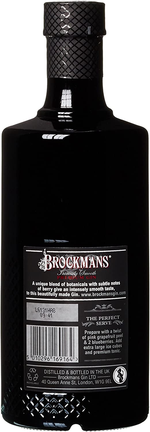Brockmans Intensly Smooth Premium Gin, 0,70 L