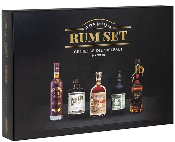 Sierra Madre Rum Tasting Set (5 x 50 ML)