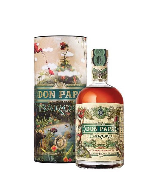 Don Papa Baroko Single Island + Art 2022 CZ Eliška Edition Geschenktube 0,7l 40%