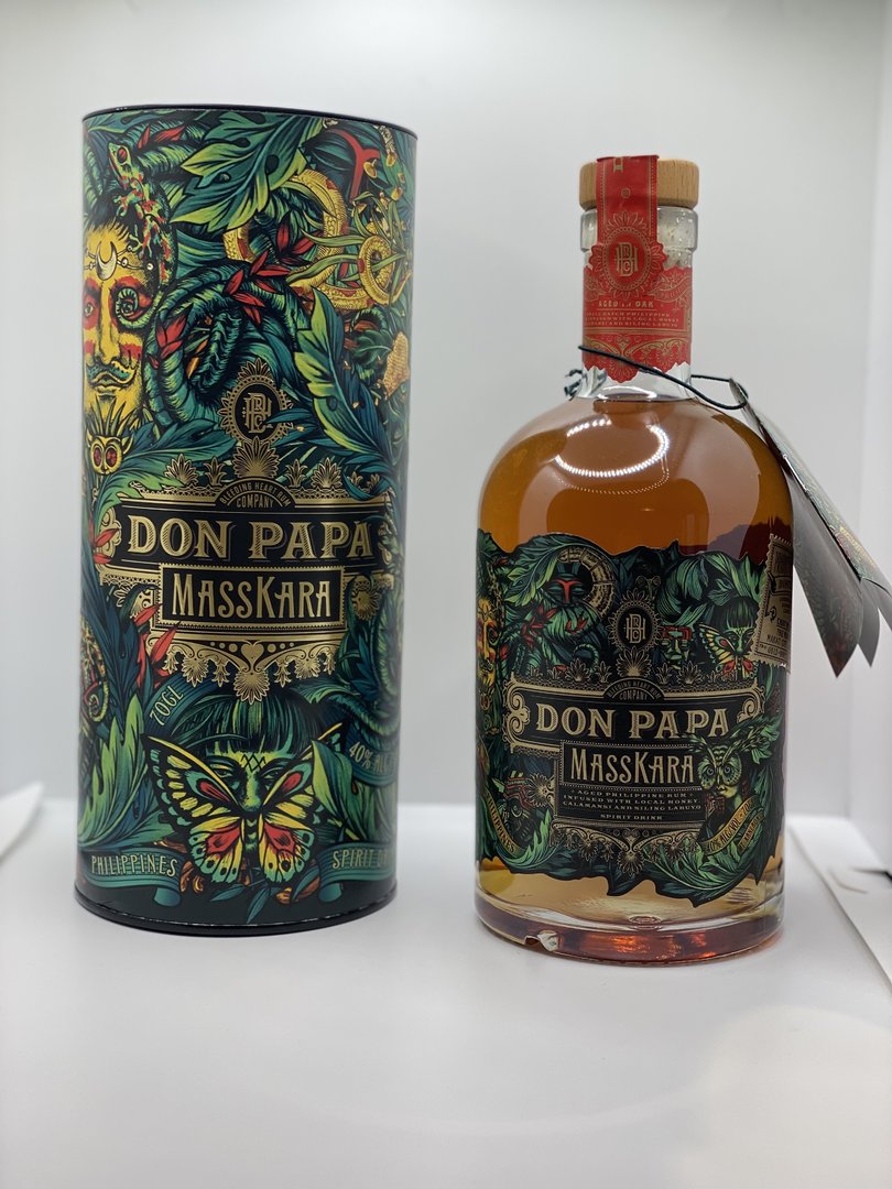 Don Papa MASSKARA Rum 40% Vol. 0,7l @Malva